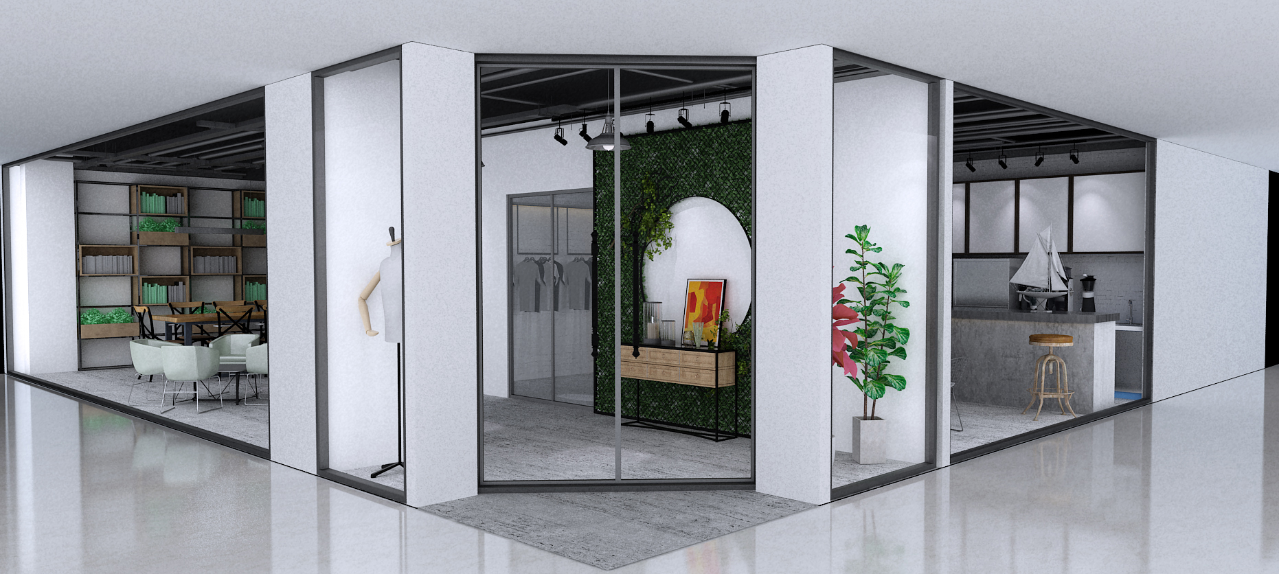 徐匯區(qū)工業(yè)風(fēng)格服裝店辦公室裝修設(shè)計-第1張圖片-上海古都建筑設(shè)計集團 徐匯區(qū)工業(yè)風(fēng)格服裝店辦公室裝修設(shè)計-第1張圖片-上海古都建筑設(shè)計集團