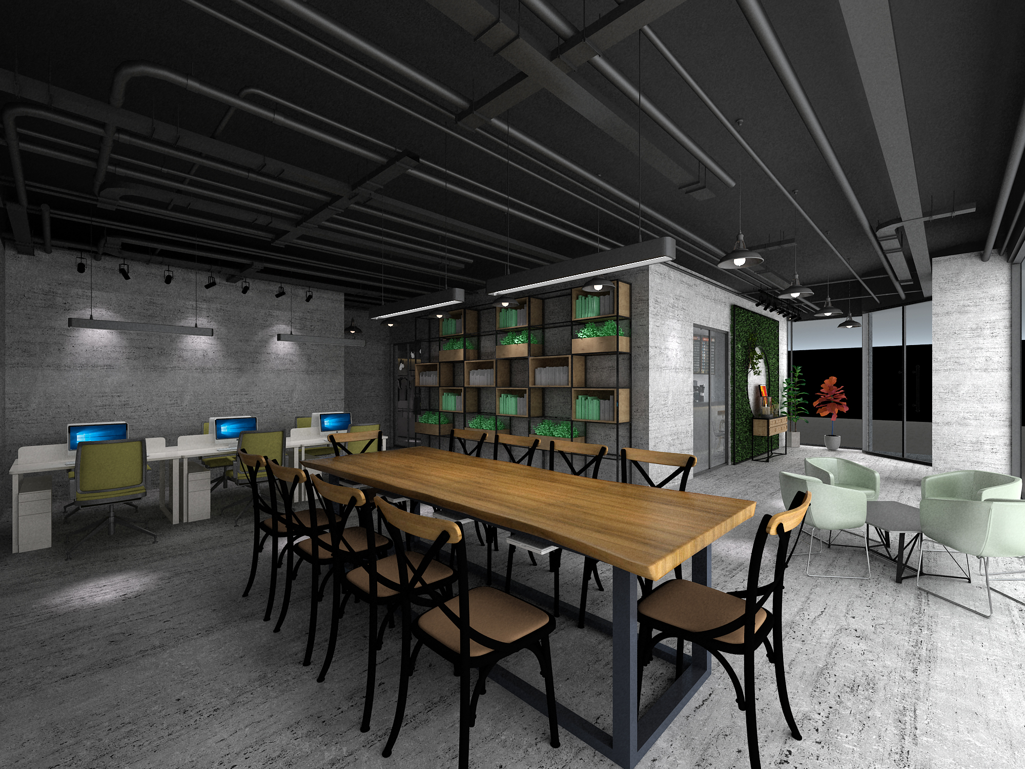 徐匯區(qū)工業(yè)風(fēng)格服裝店辦公室裝修設(shè)計-第3張圖片-上海古都建筑設(shè)計集團 徐匯區(qū)工業(yè)風(fēng)格服裝店辦公室裝修設(shè)計-第3張圖片-上海古都建筑設(shè)計集團