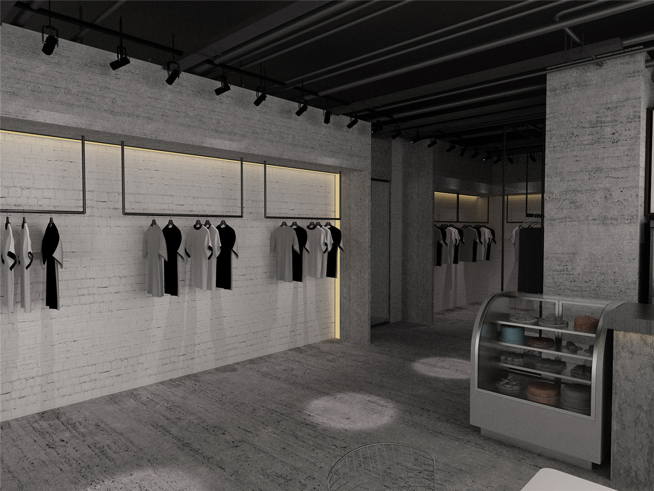 徐匯區(qū)工業(yè)風(fēng)格服裝店辦公室裝修設(shè)計-第4張圖片-上海古都建筑設(shè)計集團 徐匯區(qū)工業(yè)風(fēng)格服裝店辦公室裝修設(shè)計-第4張圖片-上海古都建筑設(shè)計集團